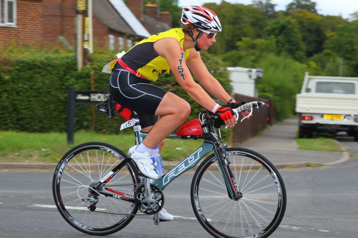 Warmed up a bit on lap 2