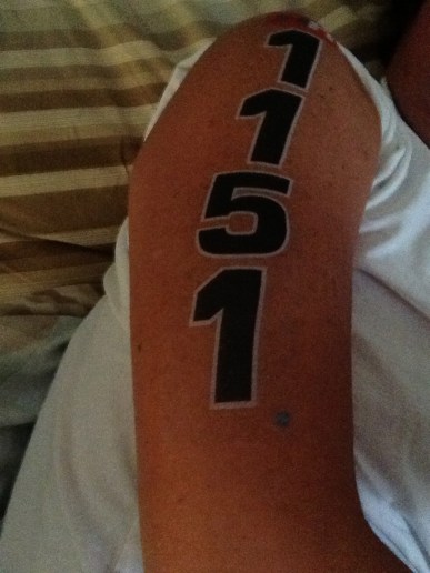 Can't scrub the bloody thing off.