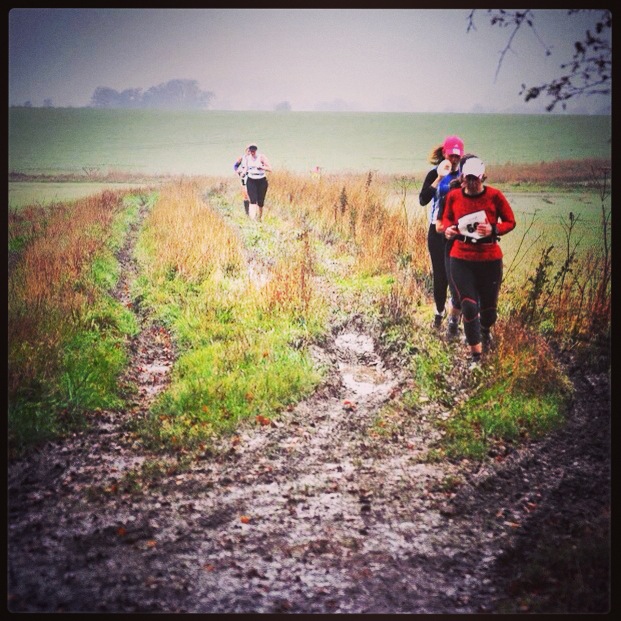 In action at Avebury 8 race