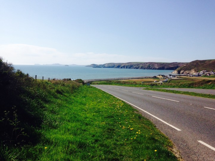 Stunning scenery driving into St Davids