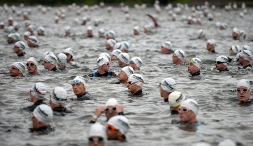 2000+ athlete waiting for the starting signal