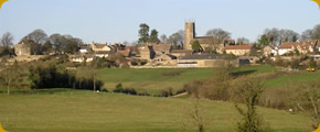 Kissing Gate Cottage Viewed From the Meadows