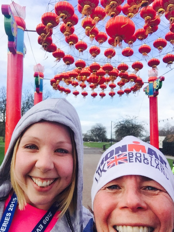 Longleat 10k running away from lions & cold